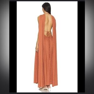 Free people x free-est Selena Maxi Dress in Chutney size XS low back revolve